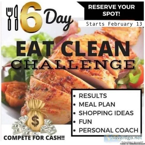 6 DAY EAT CLEAN CHALLENGE