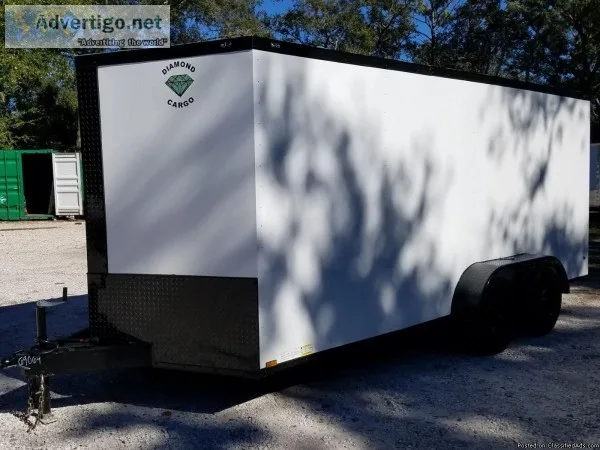 7 x 16 Custom Enclosed Cargo Trailer WV-nose - IP