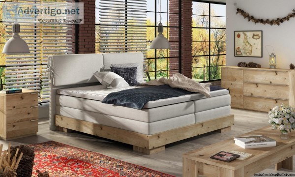 Wooden Calla Bed includes mattress