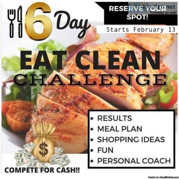 WHO S UP FOR AN EAT CLEAN CHALLENGE