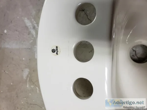 SA ELJER Porcelain sink round single