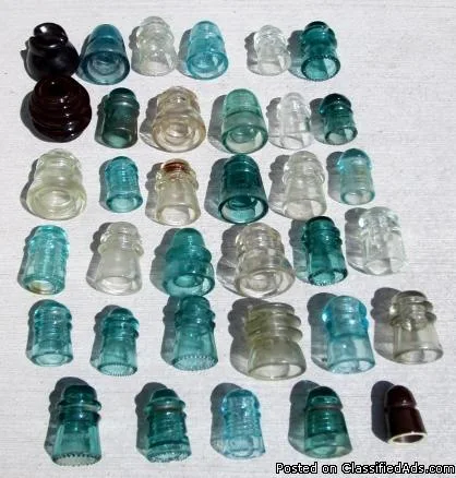 GLASS INSULATORS