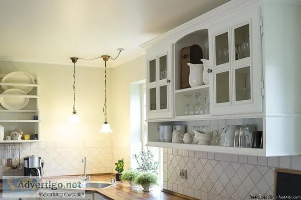 Natural Walnut Cabinets from GEC Cabinet Depot