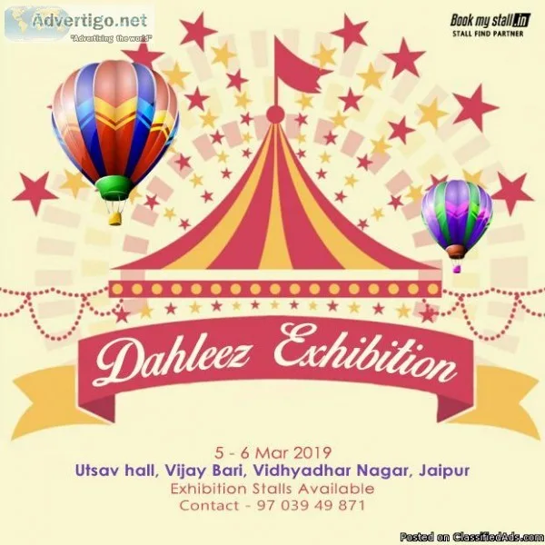 Dahleez Lifestyle Exhibition at Jaipur - BookMyStall