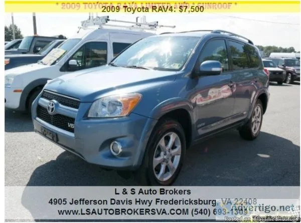 2009 TOYOTA RAV4 4X4 LIMITED SUV