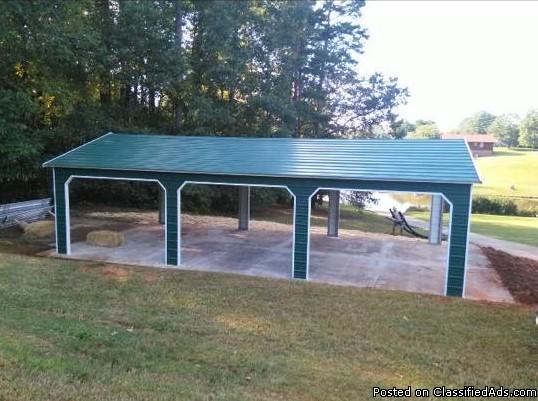 Carports Steel Buildings Garages and RV Ports