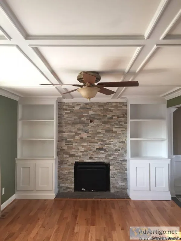 Custom Built-Ins Bookcases Carpentry