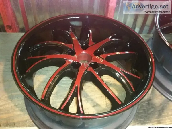 Custom Wheel Painting