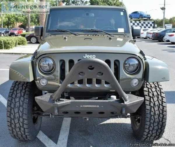 2015 Jeep Wrangler Unlimited Sahara 30000
