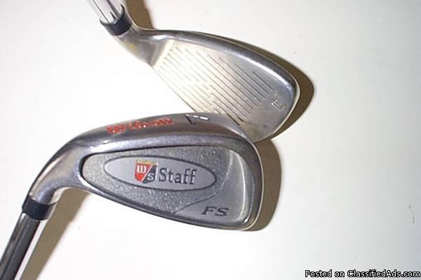 Left Hand Wilson Senior Golf Irons 3-PW