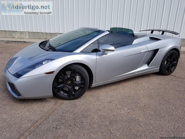 2008 Lamborghini Gallardo Spyder roadster