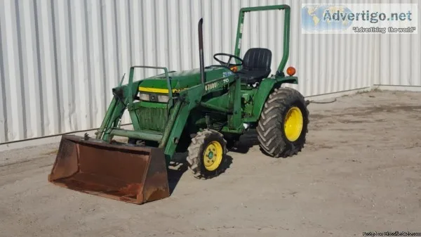 JOHN DEERE 770 UTILITY TRACTOR