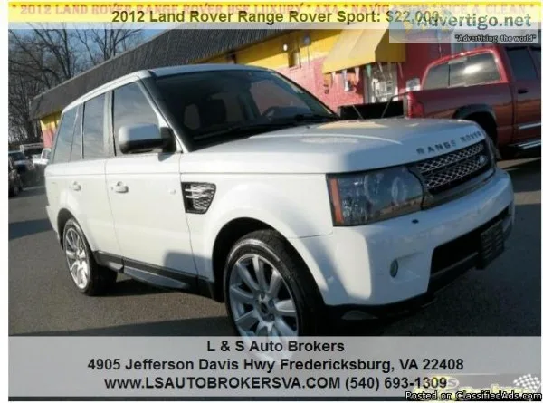 2012 LAND ROVER RANGE ROVER SPORT 4X4