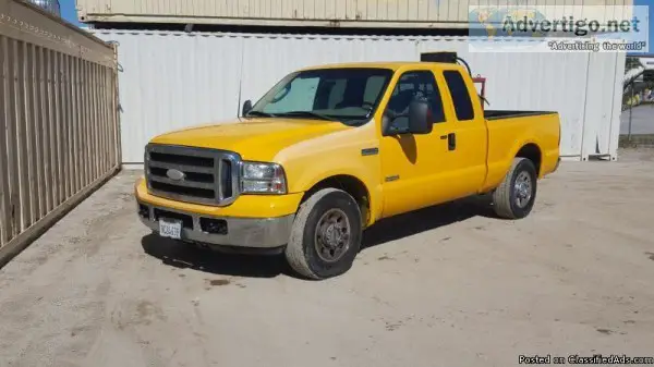 2006 FORD F250 EXTENDED CAB PICKUP TRUCK