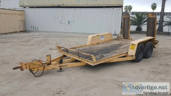 1991 CAL TRAILER EQUIPMENT TRAILER