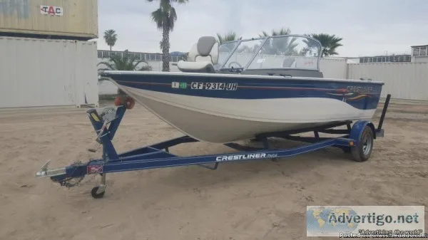 2006 17  CRESTLINER 1750 SPORTS ANGLER BOAT