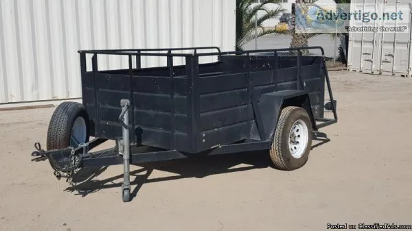 MILLERBILT UTILITY TRAILER 58&quotX8  Deck