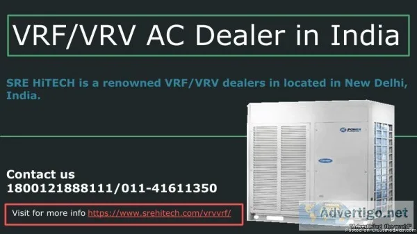 VRF  VRV AC Dealers in India