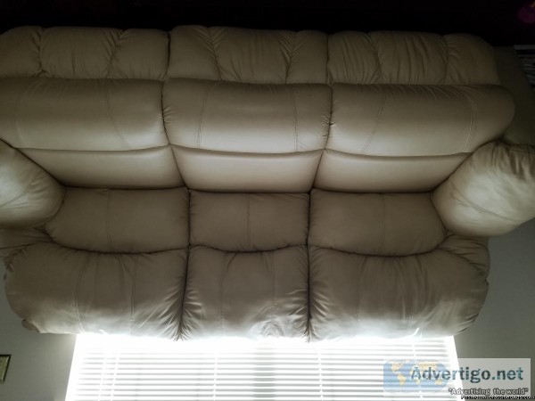 Tan Three Piece Sofa