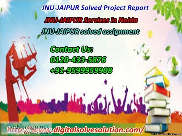 Do you require JNU Jaipur services in Noida 0120-433-5876