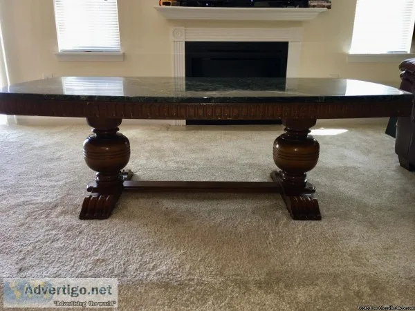 Beautiful Green Marble Coffee Table