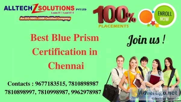 Best Blue Prism Certification in Chennai