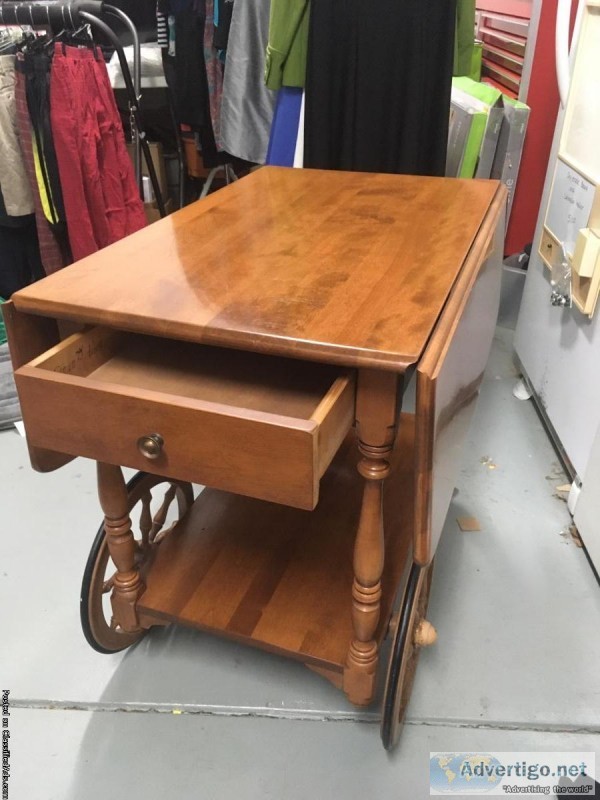Ethan Allan Heirloom Tea Cart