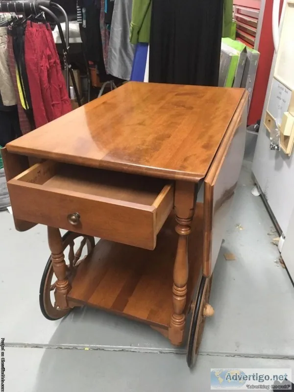 Ethan Allan Heirloom Tea Cart