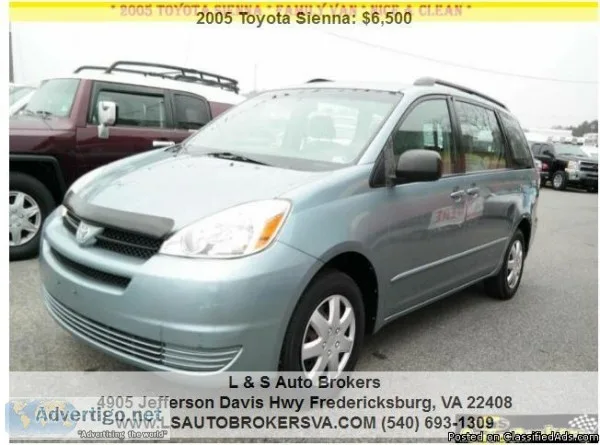 2005 TOYOTA SIENNA IN