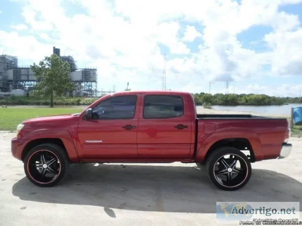 2006 Toyota Tacoma Burgundy Pickup Truck