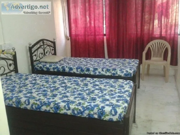 This Spacious Full Furnished 2 BHK Apartment For Girls