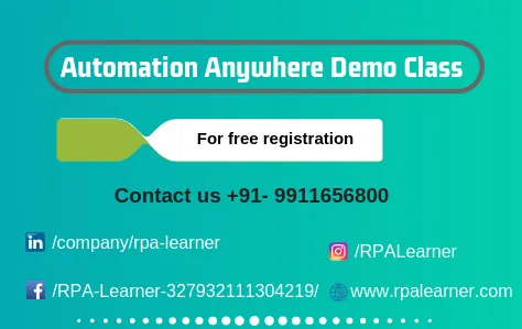 Online Automation Anywhere Training in Noida  RPA Learner