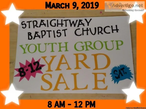 March 9 2019. Big Yard Sale