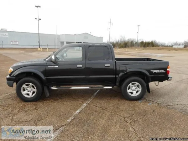 2002 Toyota Tacoma PreRunner Black Pickup