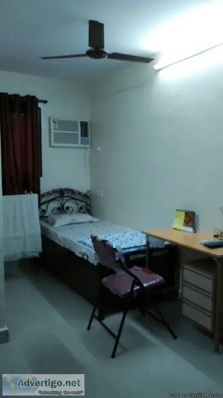This Spacious Full Furnished 2 BHK Apartment For Boys.