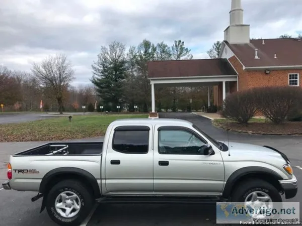 2002 Toyota Tacoma Silver Truck Pickup
