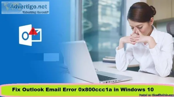 1-800-208-9523 Fix Outlook Email Error 0x800ccc1a in Windows 10