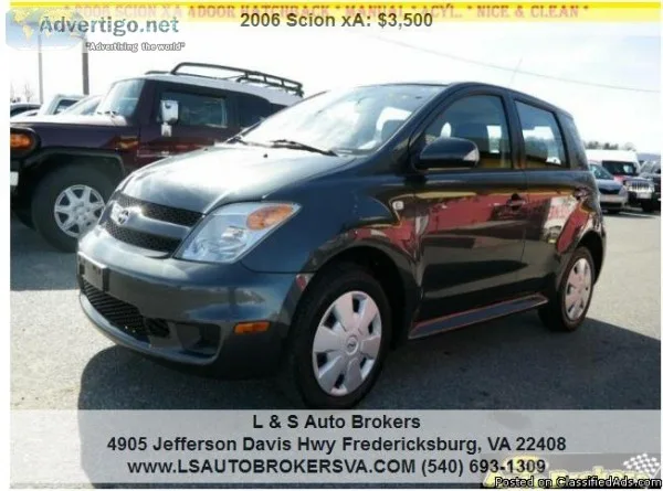 2006 SCION XA 4DR HATCBACK