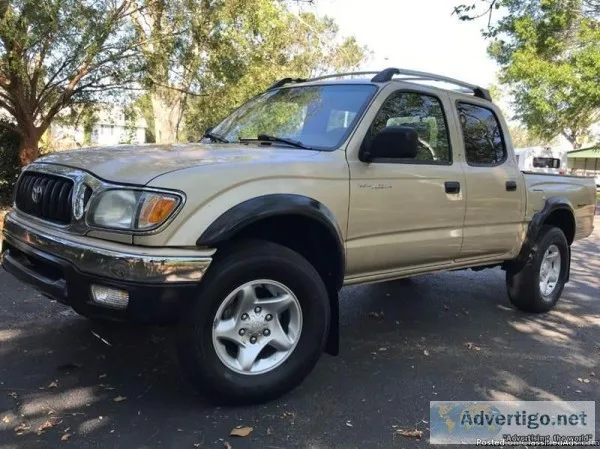 2003 Toyota Tacoma Gold Pickup Truck