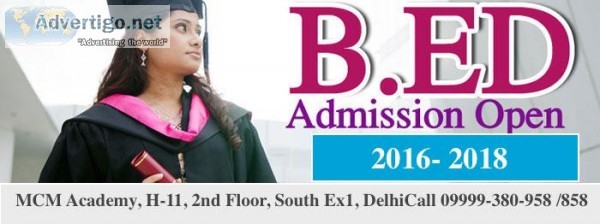 B.Ed. Course Admission Non Attending Mode