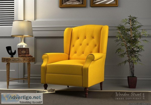 Shop for best and modern high back wing chair