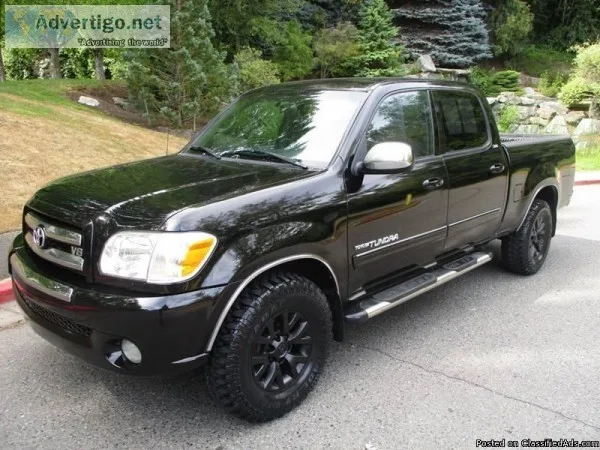 2006 Toyota Tundra Black Pickup Truck