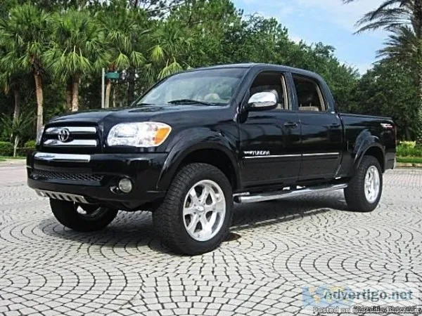 2006 Toyota Tundra Black Pickup Truck