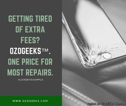 phone repair near me - 1.844.OZO.GEEK