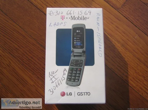 ATand T MOBILE PHONE LG - Brand New