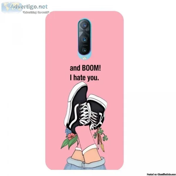 Oppo R17 Pro Mobile Back Covers Rs 299 Only at Hamee India