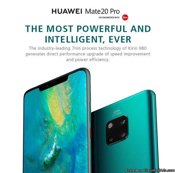 Huawei Mate 20 Pro in India