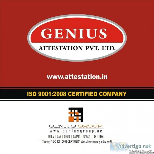 Attestation services in India