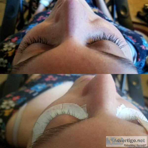 Classic eyelash extensions