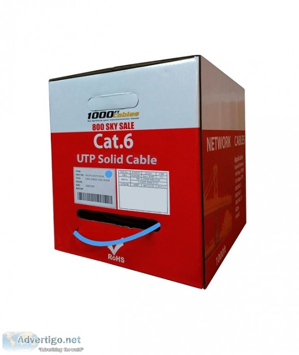 1000ft cat6 plenum cmp cable